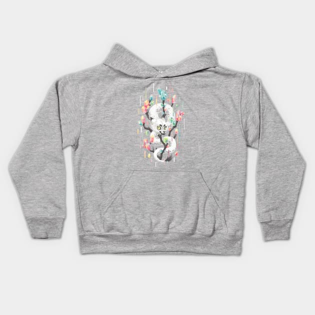 Dragon and His Treasure Kids Hoodie by Freeminds